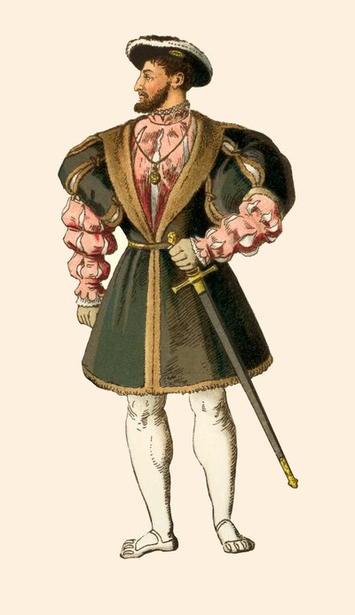 König Franz I. von Frankreich, 1547 von Albert Kretschmer